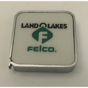Felco Land O Lakes Tape Measure Crop Advertising Barlow Vintage